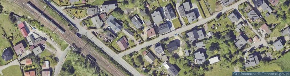 Zdjęcie satelitarne Skowronków ul.