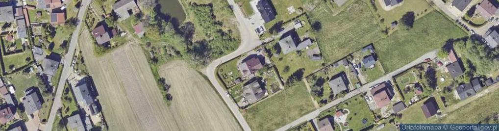 Zdjęcie satelitarne Skowronków ul.