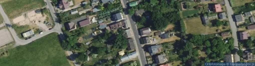 Zdjęcie satelitarne Skierniewicka ul.