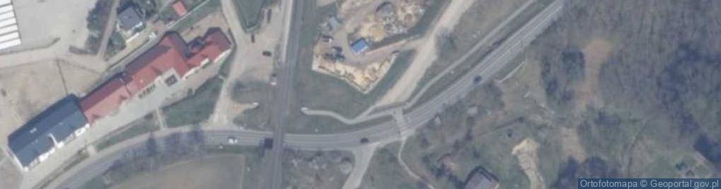 Zdjęcie satelitarne Skarpowa ul.