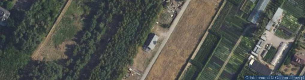 Zdjęcie satelitarne Skośna ul.