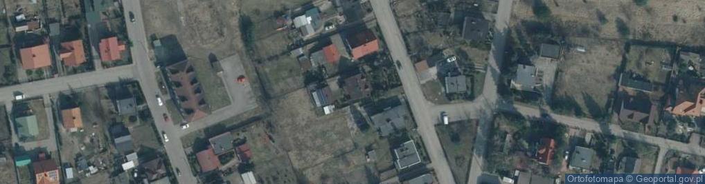 Zdjęcie satelitarne Skwarna ul.