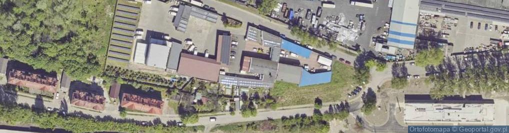 Zdjęcie satelitarne Składowa ul.