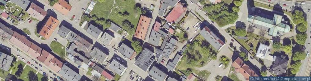 Zdjęcie satelitarne Skromna ul.