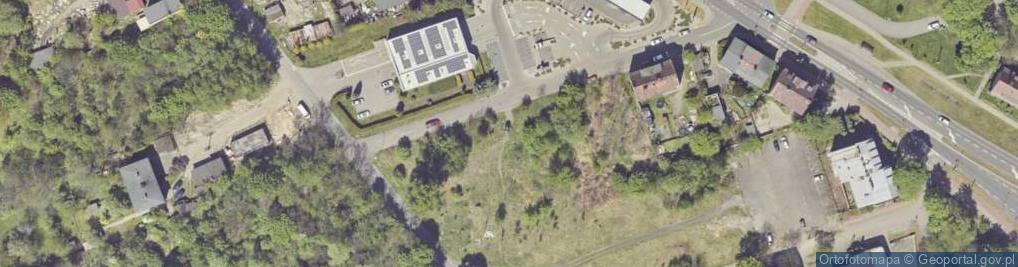 Zdjęcie satelitarne Skośna ul.