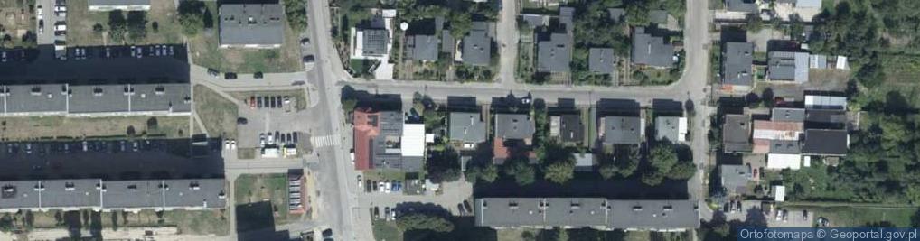 Zdjęcie satelitarne Skłodowskiej-Curie Marii ul.