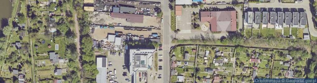 Zdjęcie satelitarne Składowa ul.