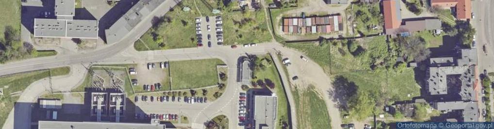 Zdjęcie satelitarne Skłodowskiej-Curie Marii ul.