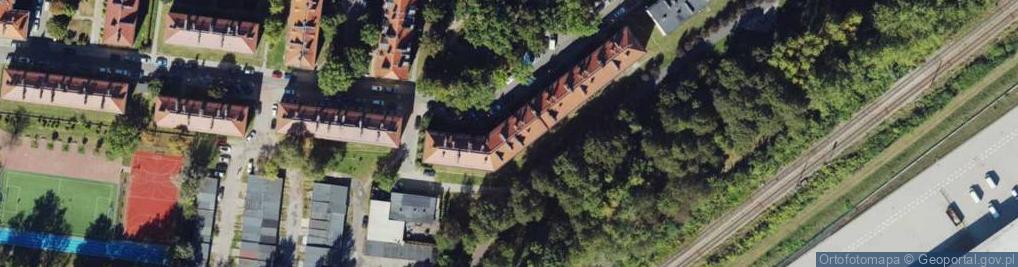 Zdjęcie satelitarne Skrajna ul.
