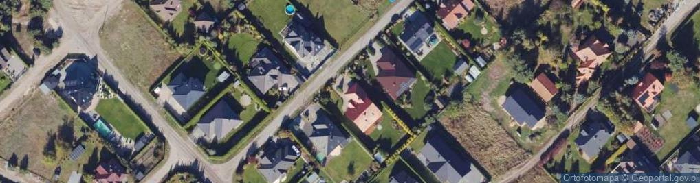 Zdjęcie satelitarne Skośna ul.