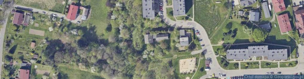 Zdjęcie satelitarne Skrajna ul.