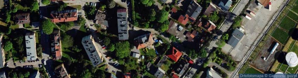 Zdjęcie satelitarne Skargi Piotra, ks. ul.