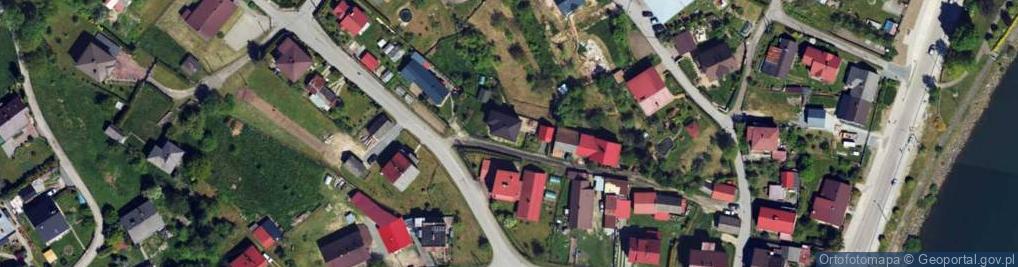 Zdjęcie satelitarne Skośna ul.