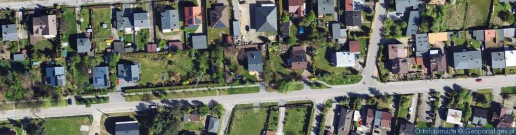 Zdjęcie satelitarne Skrzetuskiego ul.