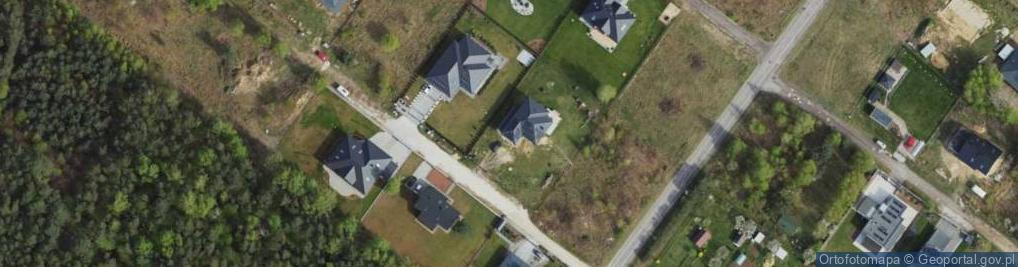 Zdjęcie satelitarne Skowronka ul.