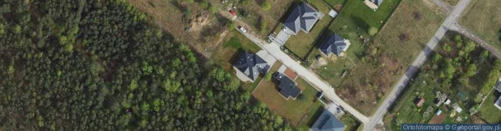 Zdjęcie satelitarne Skowronka ul.