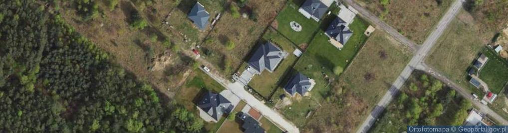 Zdjęcie satelitarne Skowronka ul.