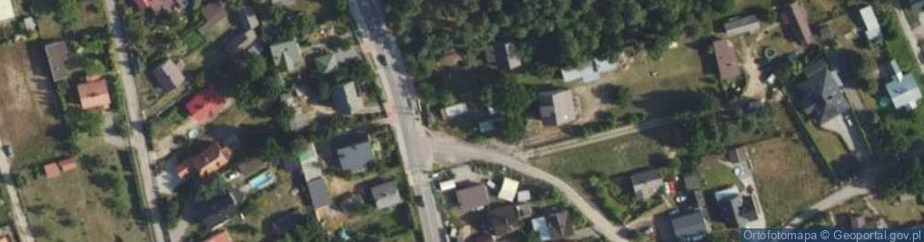 Zdjęcie satelitarne Skośna ul.