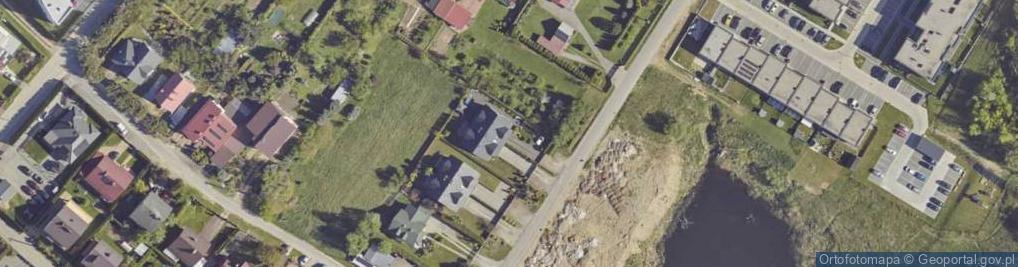 Zdjęcie satelitarne Skowronków ul.