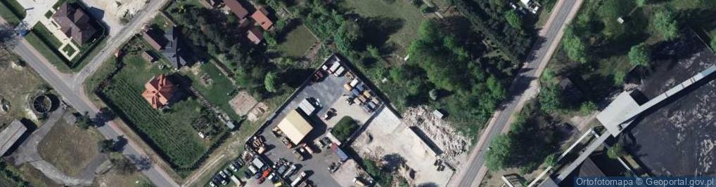 Zdjęcie satelitarne Składowa ul.