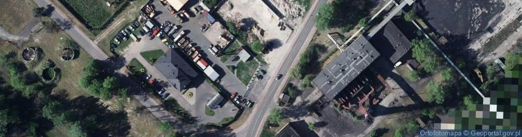 Zdjęcie satelitarne Składowa ul.