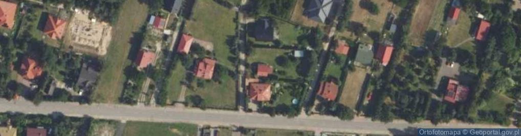 Zdjęcie satelitarne Skowronkowa ul.