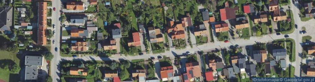 Zdjęcie satelitarne Skierniewicka ul.
