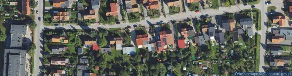 Zdjęcie satelitarne Skierniewicka ul.