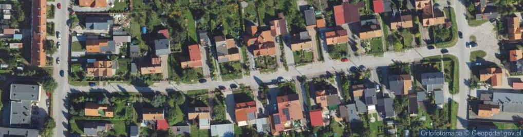 Zdjęcie satelitarne Skierniewicka ul.