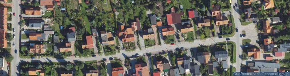 Zdjęcie satelitarne Skierniewicka ul.