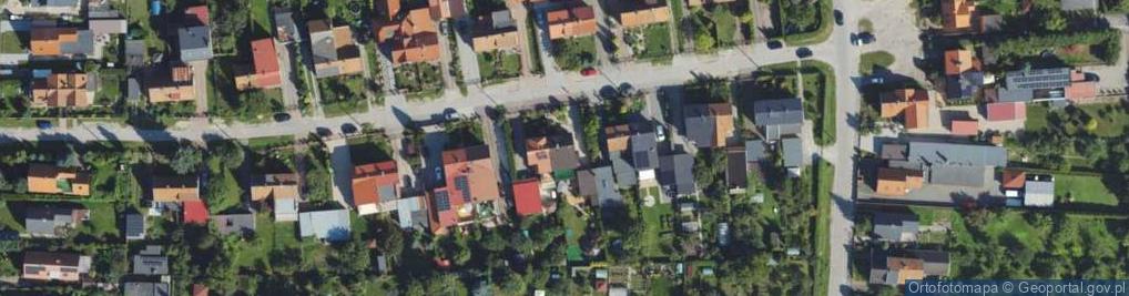 Zdjęcie satelitarne Skierniewicka ul.