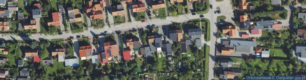 Zdjęcie satelitarne Skierniewicka ul.