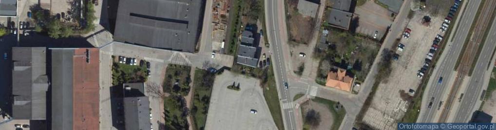 Zdjęcie satelitarne Skwer Ofiar Sprawy Elbląskiej skw.
