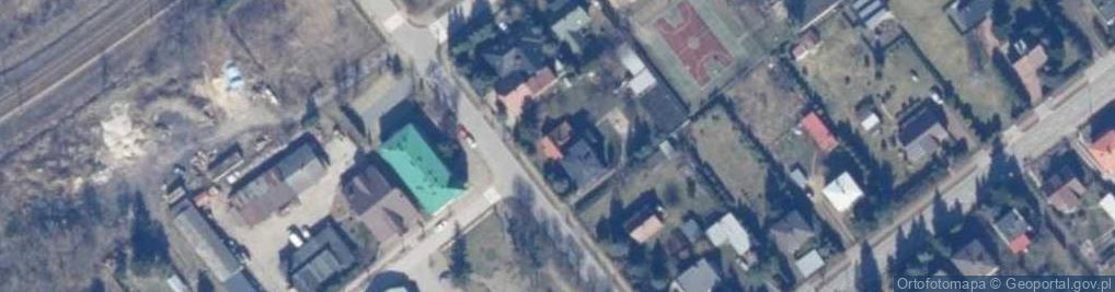 Zdjęcie satelitarne Skrzyńskich ul.