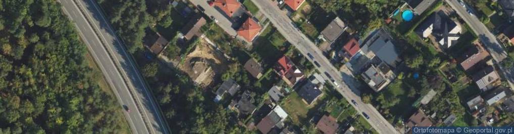 Zdjęcie satelitarne Skarbka ul.