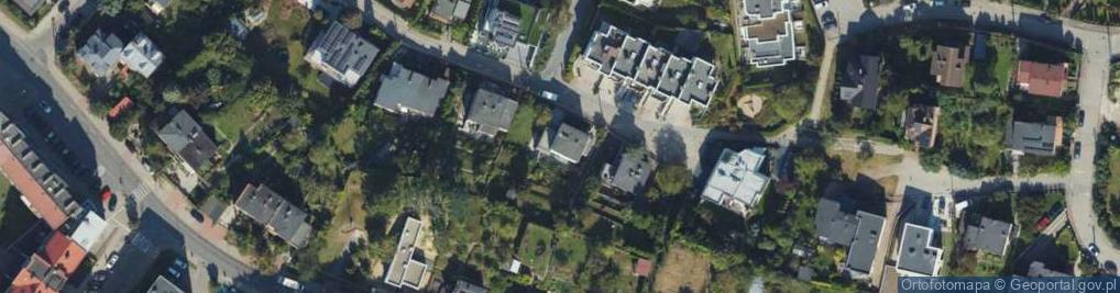 Zdjęcie satelitarne Skośna ul.