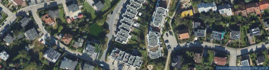 Zdjęcie satelitarne Skośna ul.