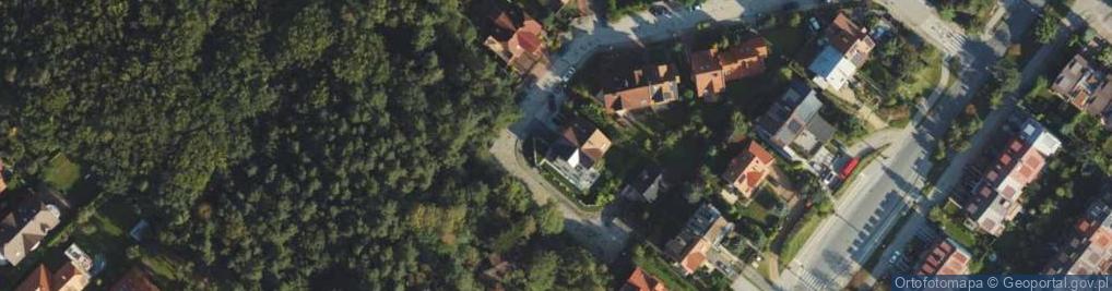 Zdjęcie satelitarne Skrzypowa ul.