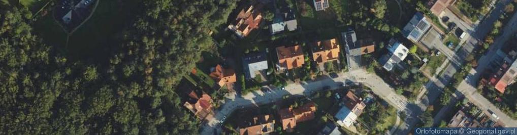 Zdjęcie satelitarne Skrzypowa ul.