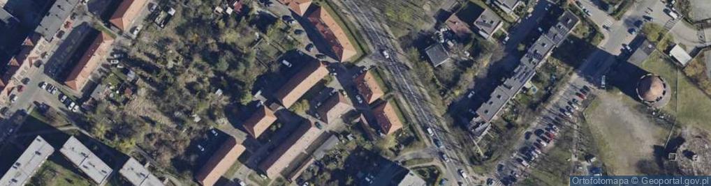 Zdjęcie satelitarne Skowrońskiego Aleksandra ul.