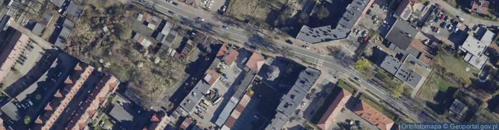 Zdjęcie satelitarne Skowrońskiego Aleksandra ul.