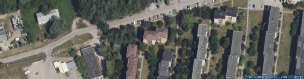Zdjęcie satelitarne Skierniewicka ul.
