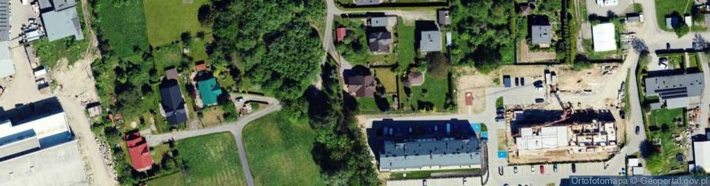Zdjęcie satelitarne Skowronków ul.