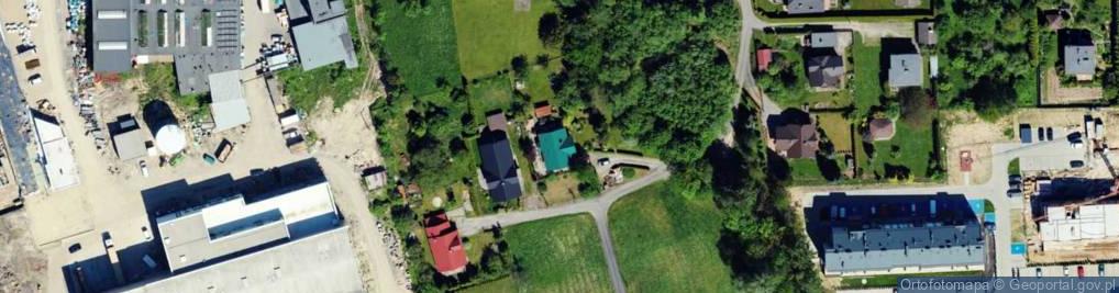 Zdjęcie satelitarne Skowronków ul.