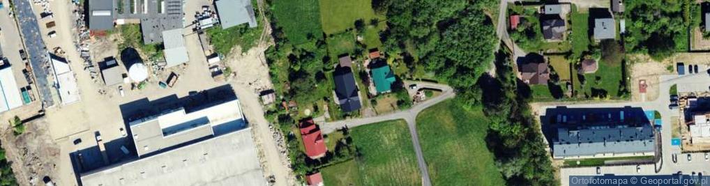 Zdjęcie satelitarne Skowronków ul.
