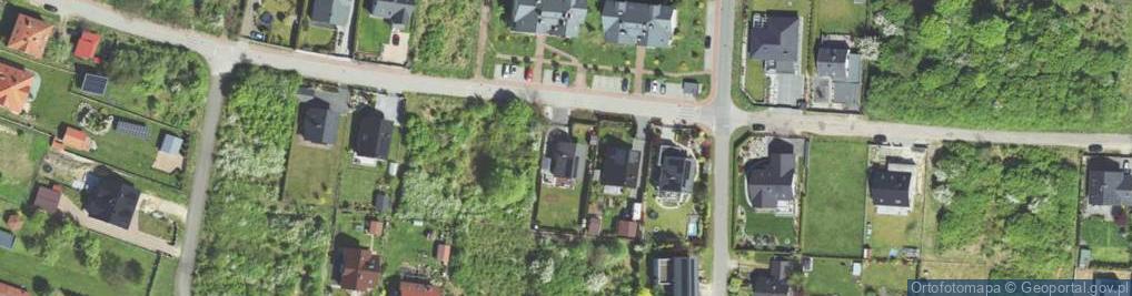 Zdjęcie satelitarne Skowronków ul.