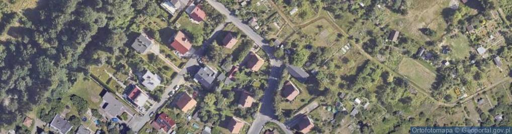 Zdjęcie satelitarne Skowronków ul.