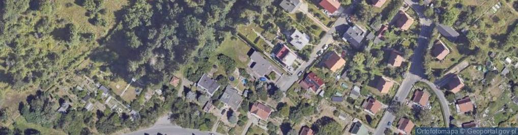 Zdjęcie satelitarne Skowronków ul.