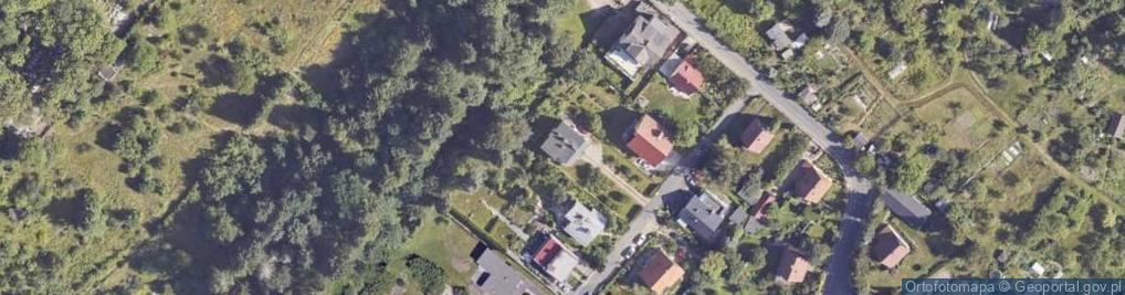 Zdjęcie satelitarne Skowronków ul.