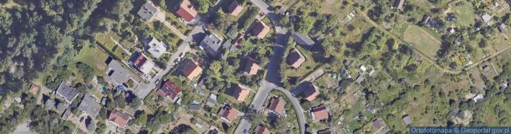 Zdjęcie satelitarne Skowronków ul.